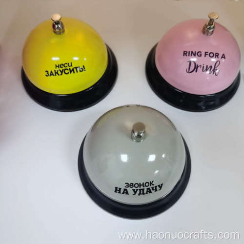 Custom Ring for Drink Service Counter Table Bell